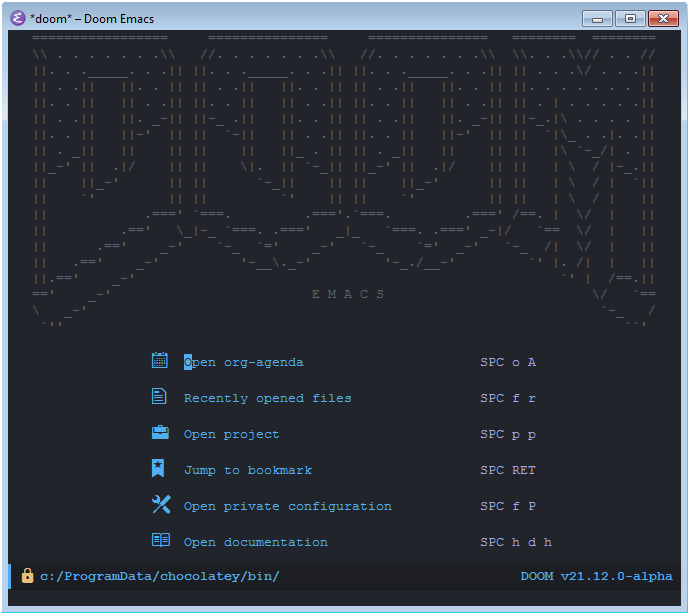 Doom Emacs Corrected Fonts